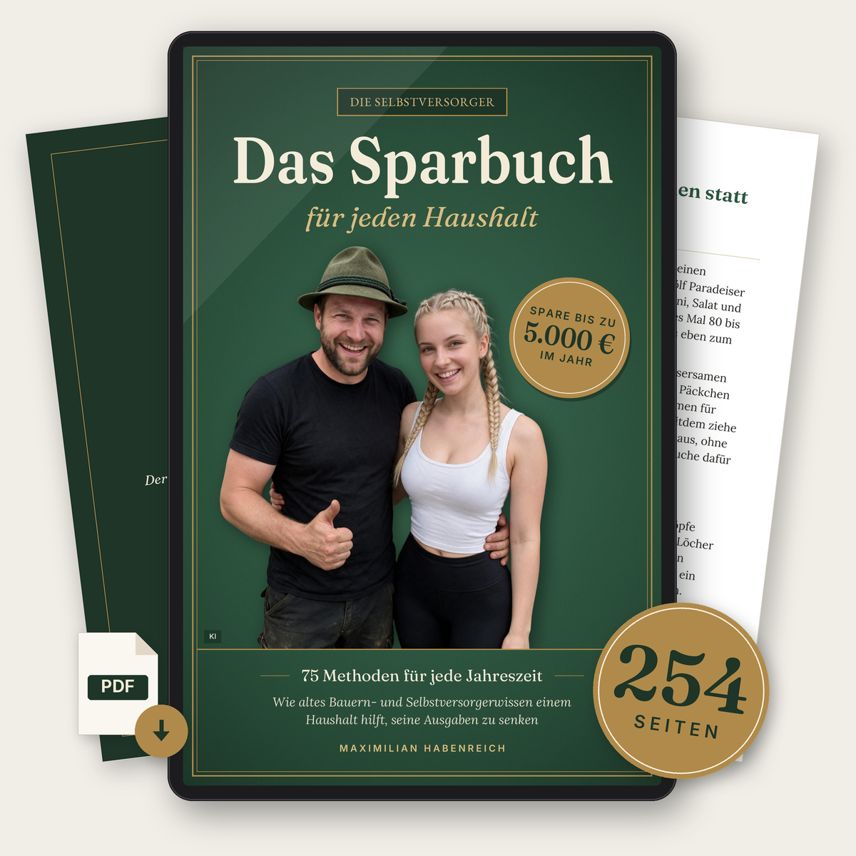 Das Sparbuch für jeden Haushalt