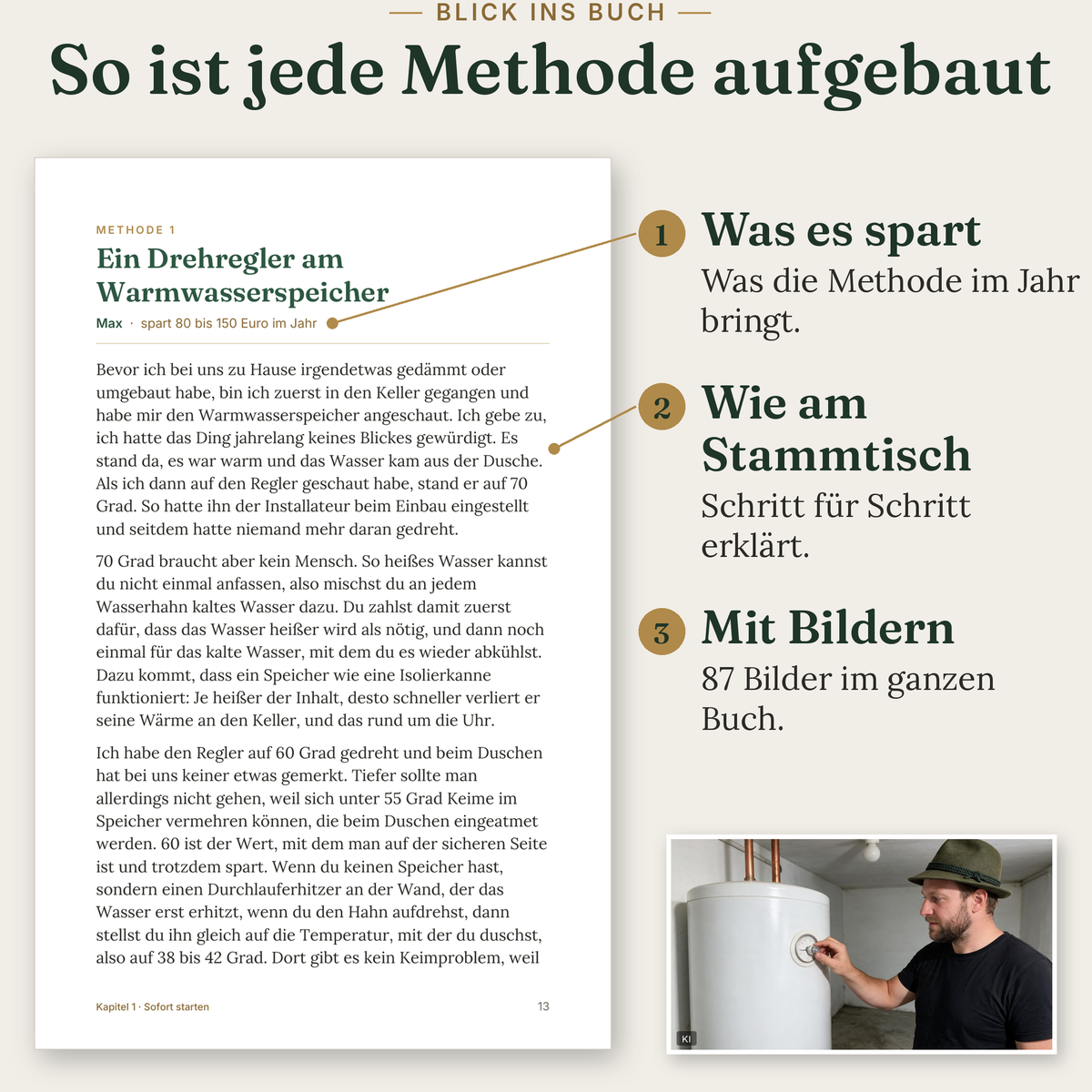 Das Sparbuch für jeden Haushalt